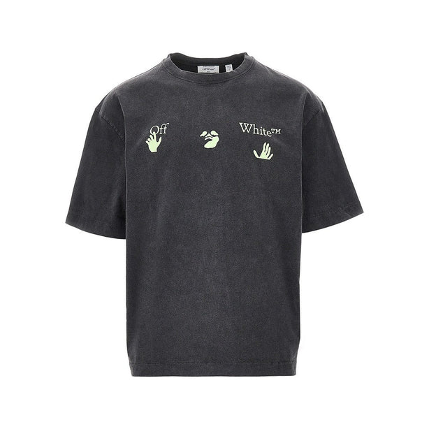 OFF WHITE Bacco Arrow Skate' cotton T-shirt