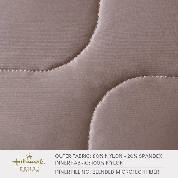 Hallmark CoolTek Fabric Soft-Fiber Quilted Blanket