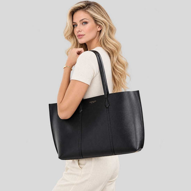 TORY BURCH Perry Tote Black RS-169476