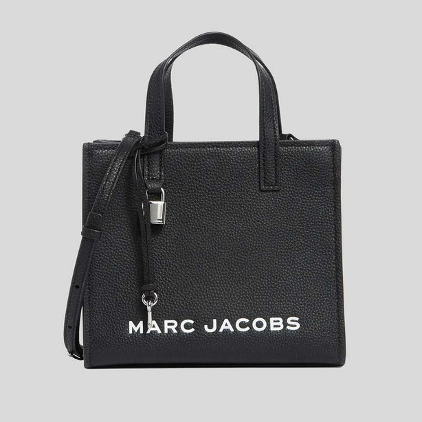 MARC JACOBS Mini Grind Leather Tote Black RB-4R3HTT020H02