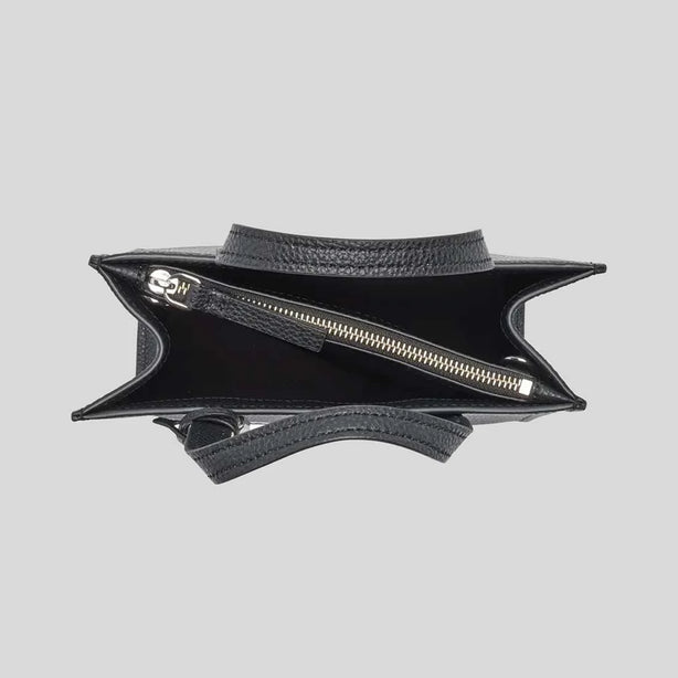 MARC JACOBS Mini Grind Leather Tote Black RB-4R3HTT020H02