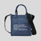 MARC JACOBS Canvas Standard Supply Small Tote Azure Blue RB-4S4HCR003H02