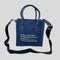 MARC JACOBS Canvas Standard Supply Small Tote Azure Blue RB-4S4HCR003H02