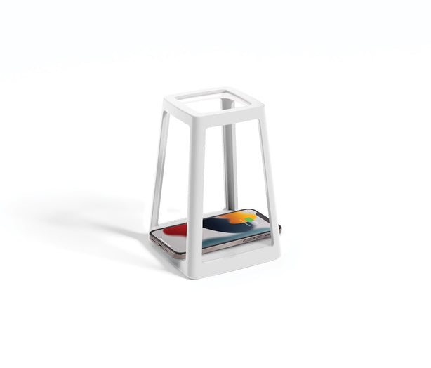 Lexon Lantern Portable Lamp with Built-in Wireless Charger