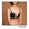 [Best Selling] Chalone Multiways Wow Plunge Seamless Bra Black For Low Back Outfit Low Plunging Neckline Wear it 6 Ways