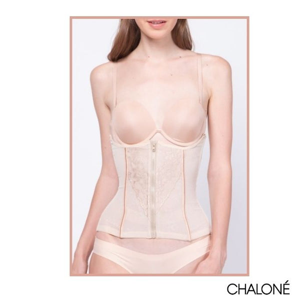 [Shapewear Solution] Chalone Tummy Shrinking Waist Cincher Nude Flatten Smoothen Shape Tummy Tight Fitting Dress Look Slimmer Good Posture