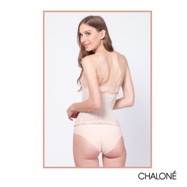 [Shapewear Solution] Chalone Tummy Shrinking Waist Cincher Nude Flatten Smoothen Shape Tummy Tight Fitting Dress Look Slimmer Good Posture