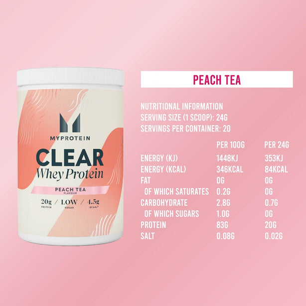 MyProtein Clear Whey Isolate (20 Servings)