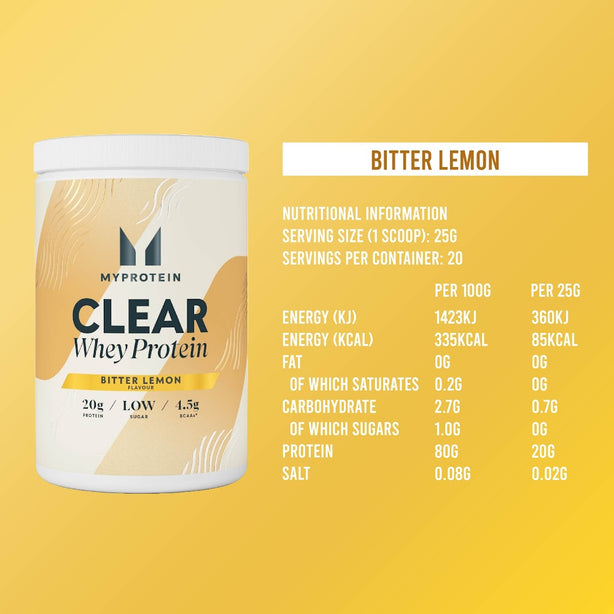 MyProtein Clear Whey Isolate (20 Servings)