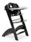Childhome Lambda 3 Baby High Chair + Feeding Tray - Black