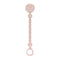 Suavinex Colour Essence Silicone Bobble Soother Clip - Nude