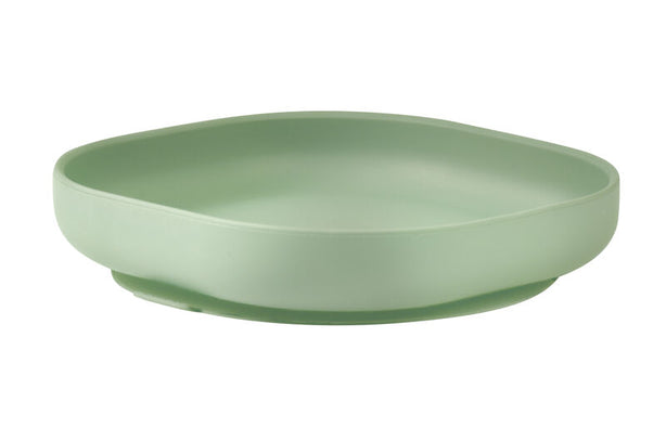 Beaba Silicone Suction Plate - Sage Green