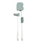 Beaba 3 in 1 Learning Chopsticks - Green Blue