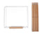Childhome Evolu Extra Long Legs + Footrest - Natural White