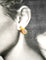 Gentle Lilac Kueh Koci Wrap Lavender Jade Gold Earring