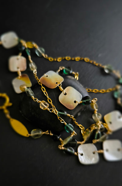 Mung Bean Mooncake Necklace