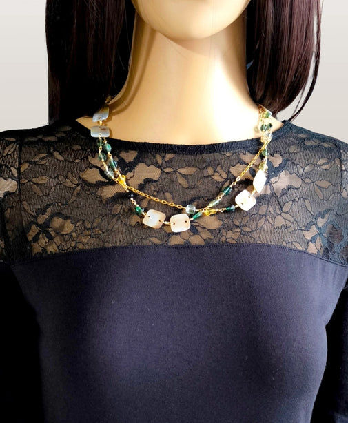 Mung Bean Mooncake Necklace