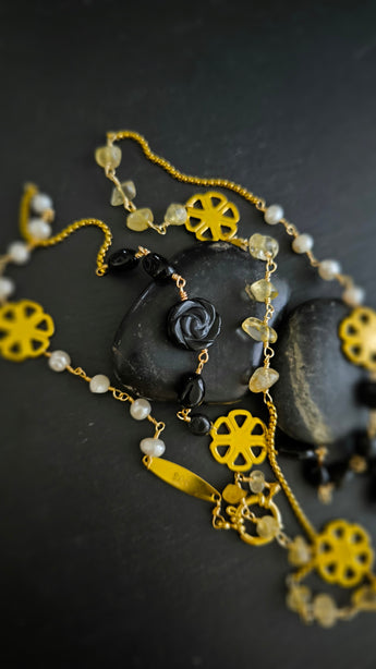 Black Gold Delight Necklace