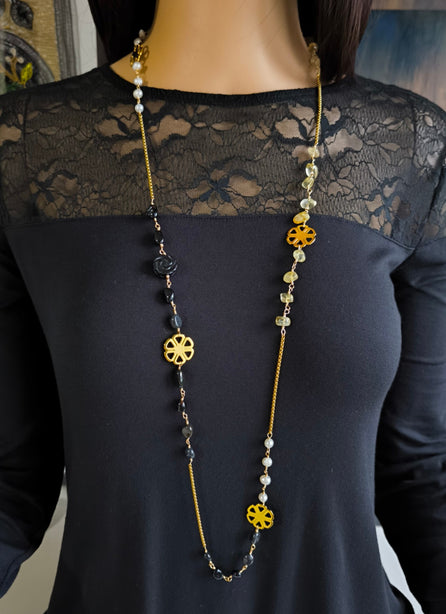 Black Gold Delight Necklace