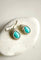 Blue Moon Kueh Koci Wrap Turquoise Silver Earrings