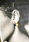 Ice Kueh Koci Wrap White Jade Gold Earrings