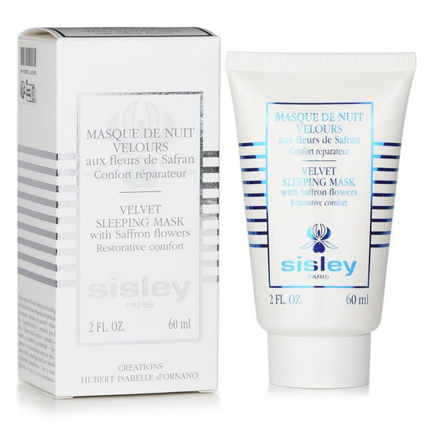 Velvet Sleeping Mask With Saffron Flowers Sos Comfort Intense Repair - 60ml/2oz
