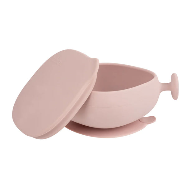 Silicone Bowl + Lid - Blush