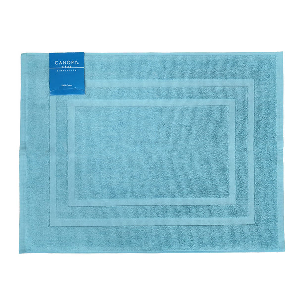Dylan 3pcs Bath Mat Set Mint 100% Cotton