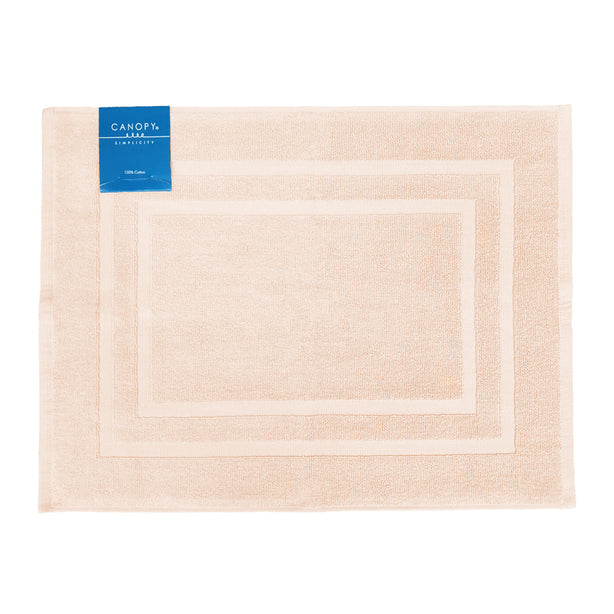 Dylan 3pcs Bath Mat Set Pink 100% Cotton