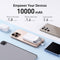 iWALK Power Hybrid Mini Wireless Powerbank (10,000mAh) White