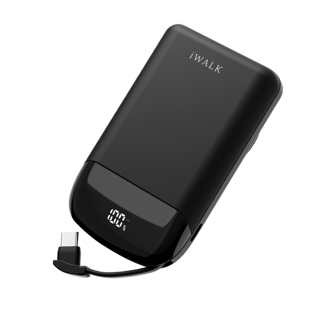 iWALK Power Hybrid Mini Wireless Powerbank (10,000mAh) Black