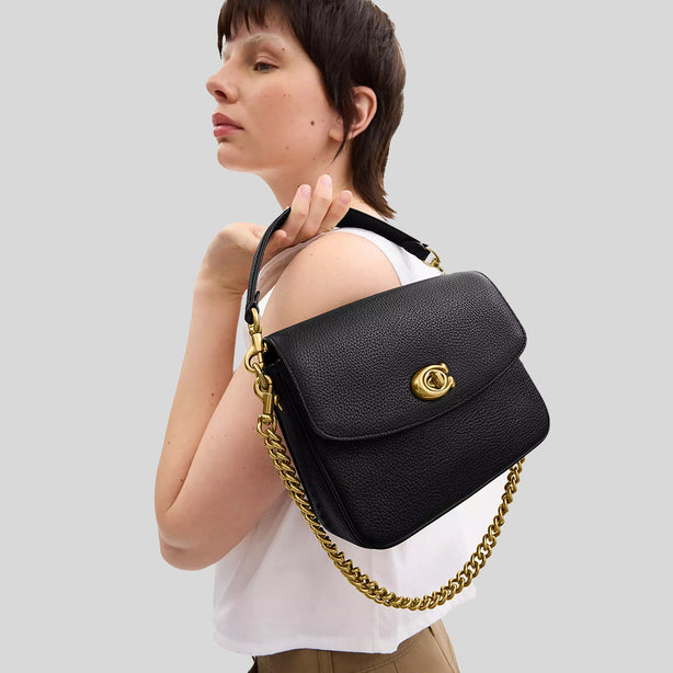 COACH Cassie Crossbody Bag 19 Black RS-CV437