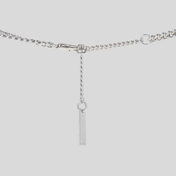 MARC JACOBS The Monogram Chain Necklace Silver RS-J305M03FA22