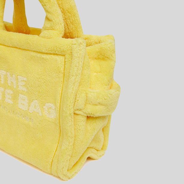 Marc Jacobs Mini The Tote Terry Cloth Bag Yellow RS-H058M06PF22