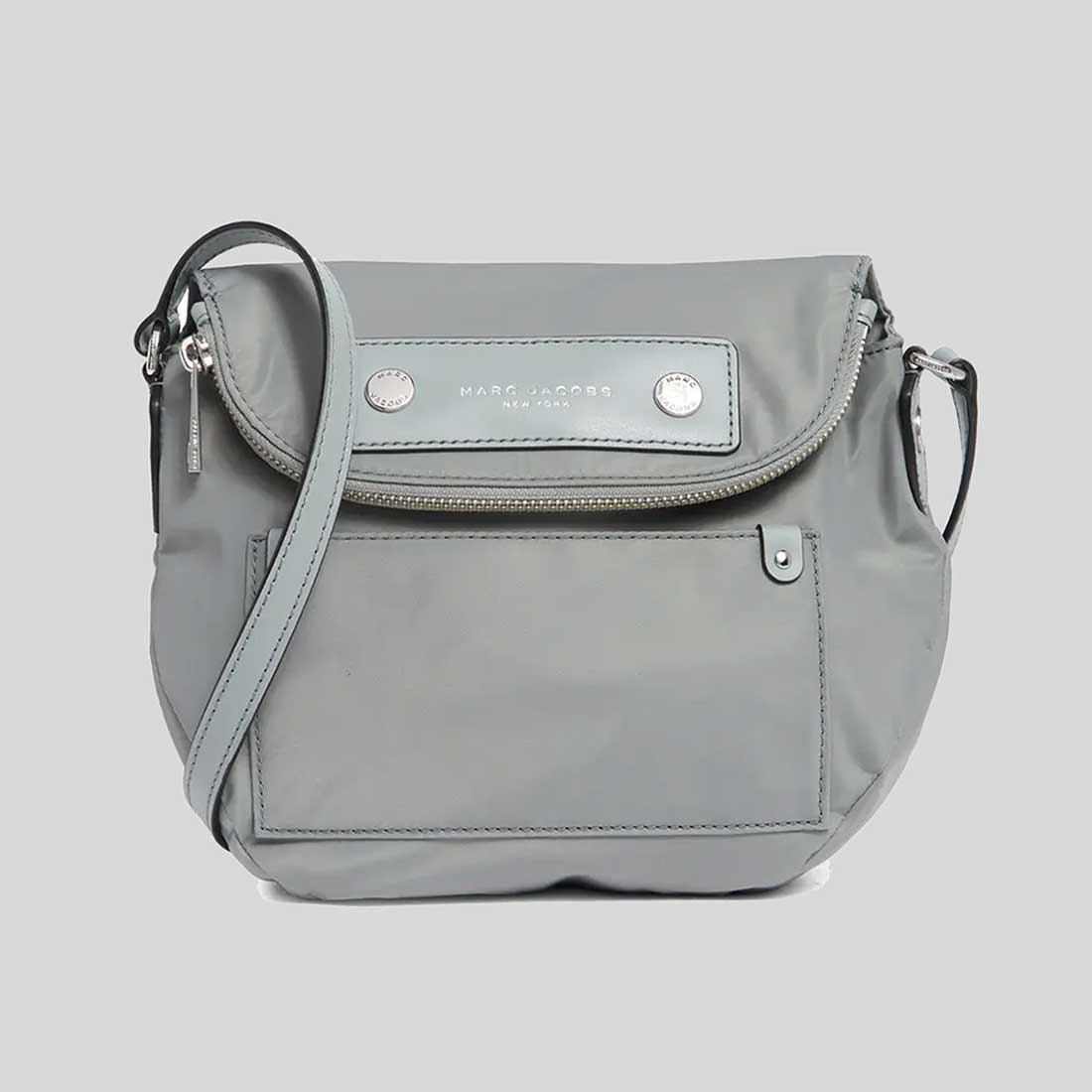 Naptime クロスボディ BAG-GRAY MARC JACOBS Preppy Nylon Mini Natasha Crossbody Bag Rock Grey RS