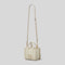 Marc Jacobs The Monogram Leather Mini Tote Bag Khaki RS-H052L03FA22
