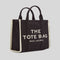 MARC JACOBS The Jacquard Medium Tote Bag Black RS-M0017027