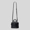 Marc Jacobs The Shiny Crinkle Leather Mini Tote Black RS-H064L03FA22