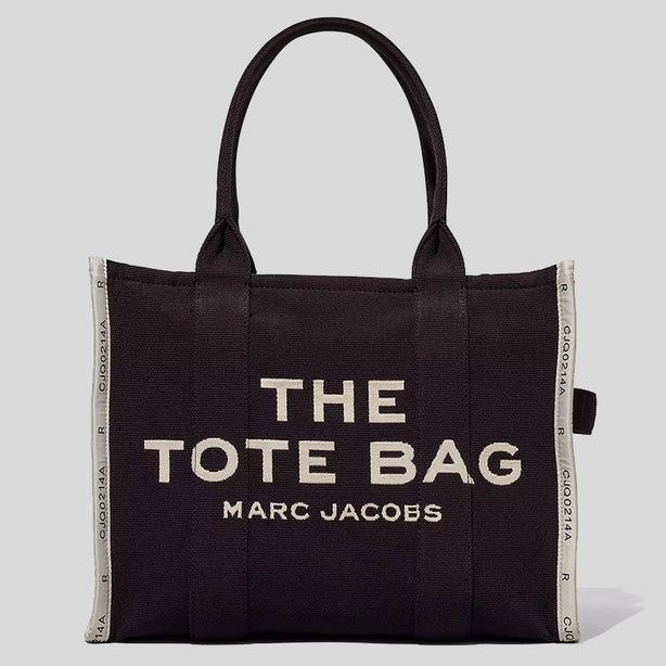 MARC JACOBS The Jacquard Large Tote Bag Black RS-M0017048