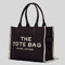 MARC JACOBS The Jacquard Large Tote Bag Black RS-M0017048