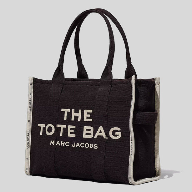 MARC JACOBS The Jacquard Large Tote Bag Black RS-M0017048
