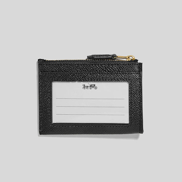 Coach Mini Skinny Id Case Black RS-88250