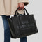 MARC JACOBS The Leather Medium Tote Bag Black RS-H004L01PF21