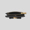 FERRAGAMO Vera Bow Calf Leather Compact Wallet Black RB-22E009