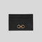 Ferragamo Gancini Leather Credit Card Holder Black RS-220007
