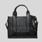 Marc Jacobs Leather The Tote Small Traveler Tote Bag Black RS-H009L01SP21
