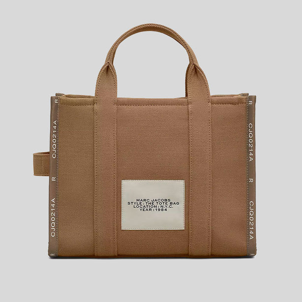 MARC JACOBS The Jacquard Medium Tote Bag Camel RS-M0017027