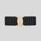 FERRAGAMO Vara Bow Hairclip Black/Gold RB-495450