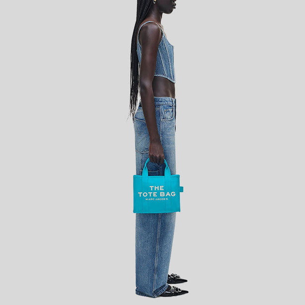 MARC JACOBS Small The Tote Bag Aqua RS-M0016493