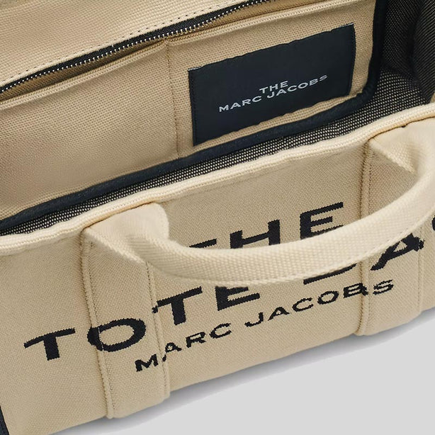 MARC JACOBS The Jacquard Medium Tote Bag Warm Sand RS-M0017027